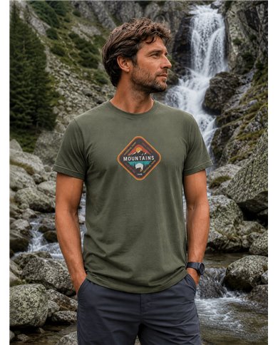 TATLAND MEN'S T-SHIRT MOUNTAINS