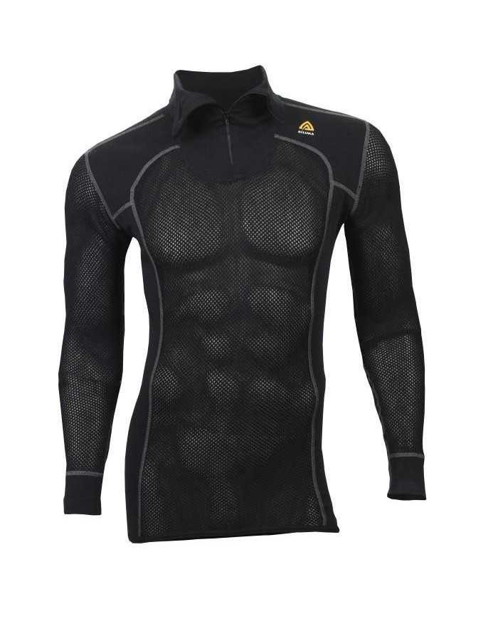 WoolNet Polo Shirt with zip, M