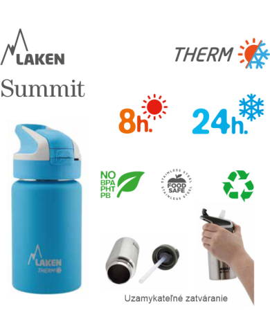LAKEN SUMMIT THERMO BOTTLE 500ML YELLOW