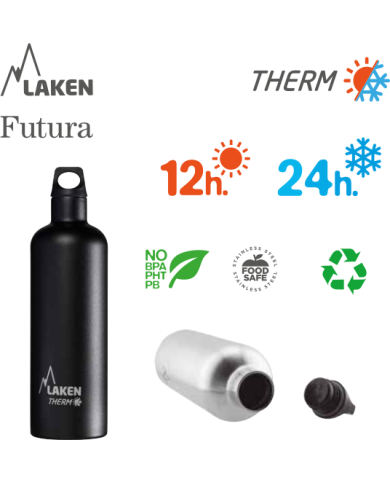 St. steel thermo bottle 18/8&nbsp; - 0,5L&nbsp; - KT