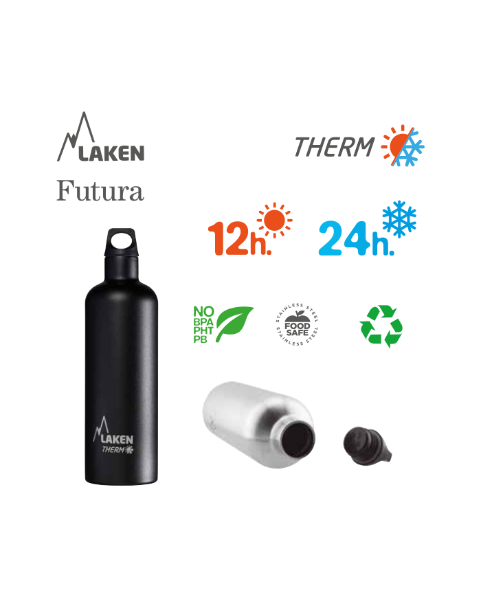 St. steel thermo bottle 18/8&nbsp; - 0,5L&nbsp; - KT