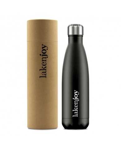 St.steel LakenJoy Thermo Bottle 0,5 L. black