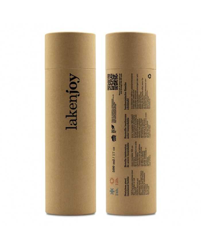 St.steel LakenJoy Thermo Bottle 0,5 L. black