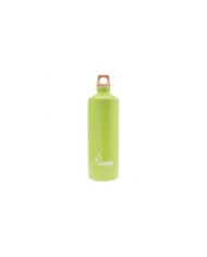 Alu. Bottle Futura 1 L.-Pink Cap -Green Bot.