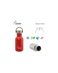 Basic Steel Bottle 750ml ,Bamboo S/S Cap - Black