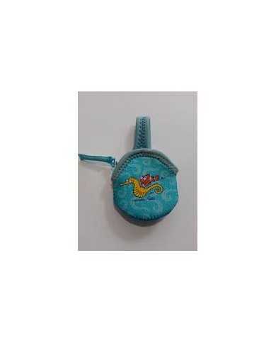 Double pacifier neoprene holder A Caballito